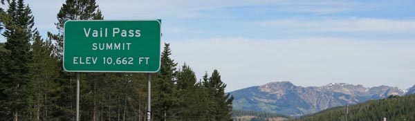 Vail Pass Summit