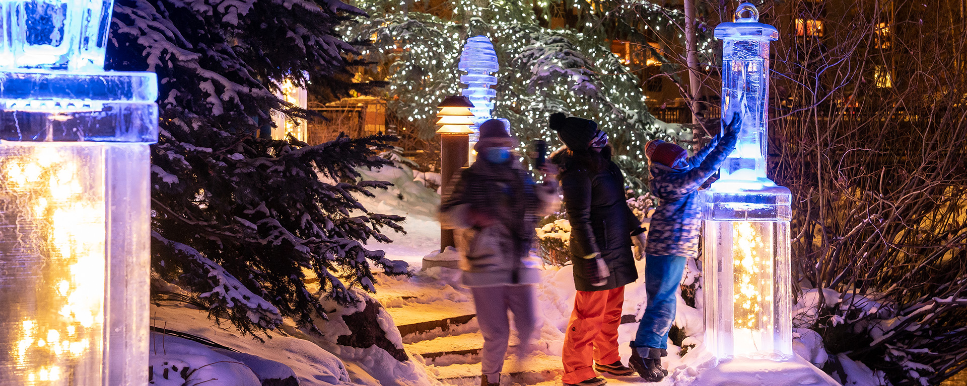 Art in Vail Hero Image Ice Sculptures